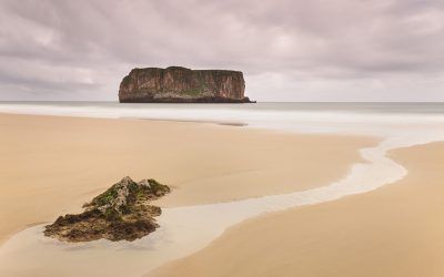 1 FOTO – 1 HISTORIA: Playa de Andrín en Asturias